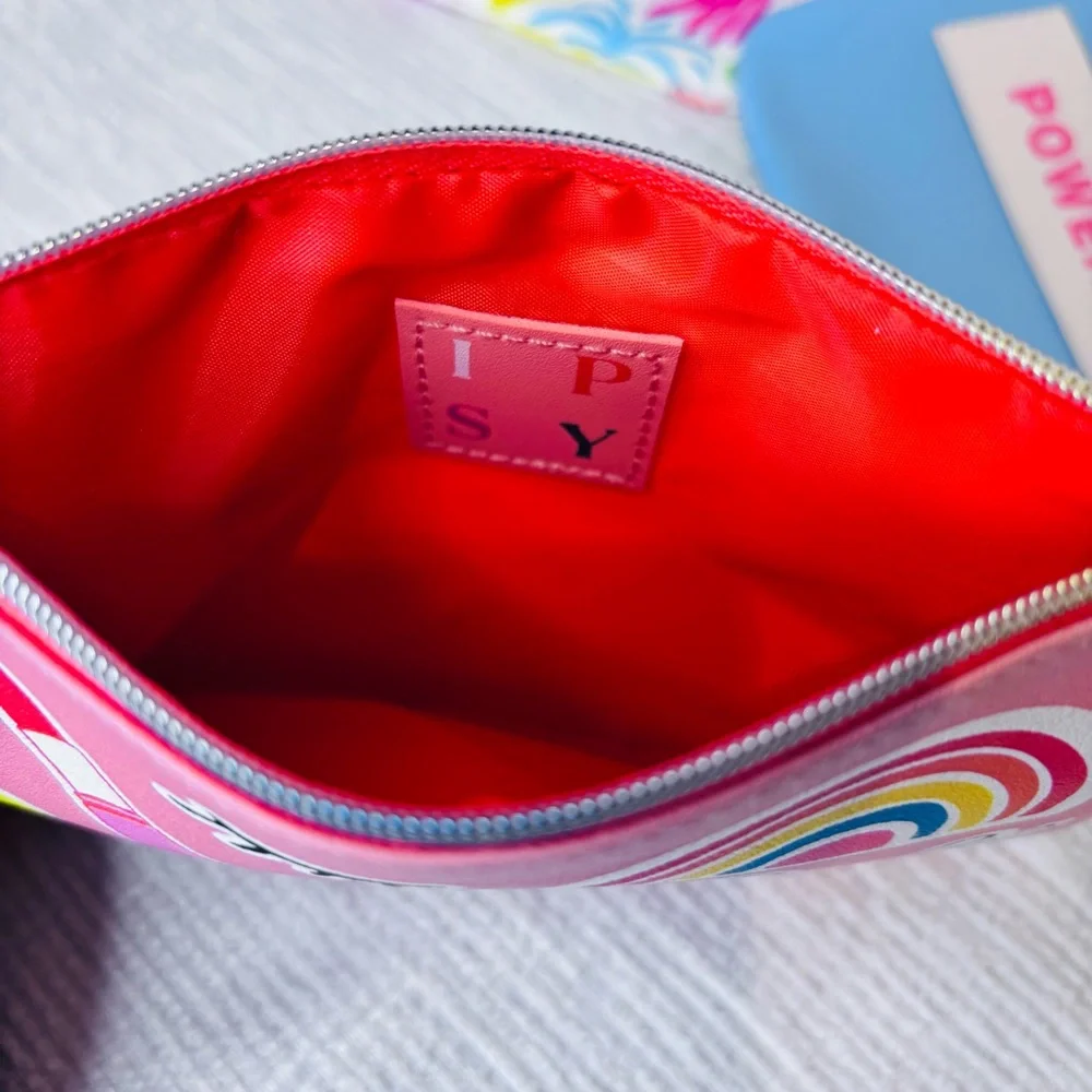 ipsy Pouch Set with Fun Graphics - Bundle of 4